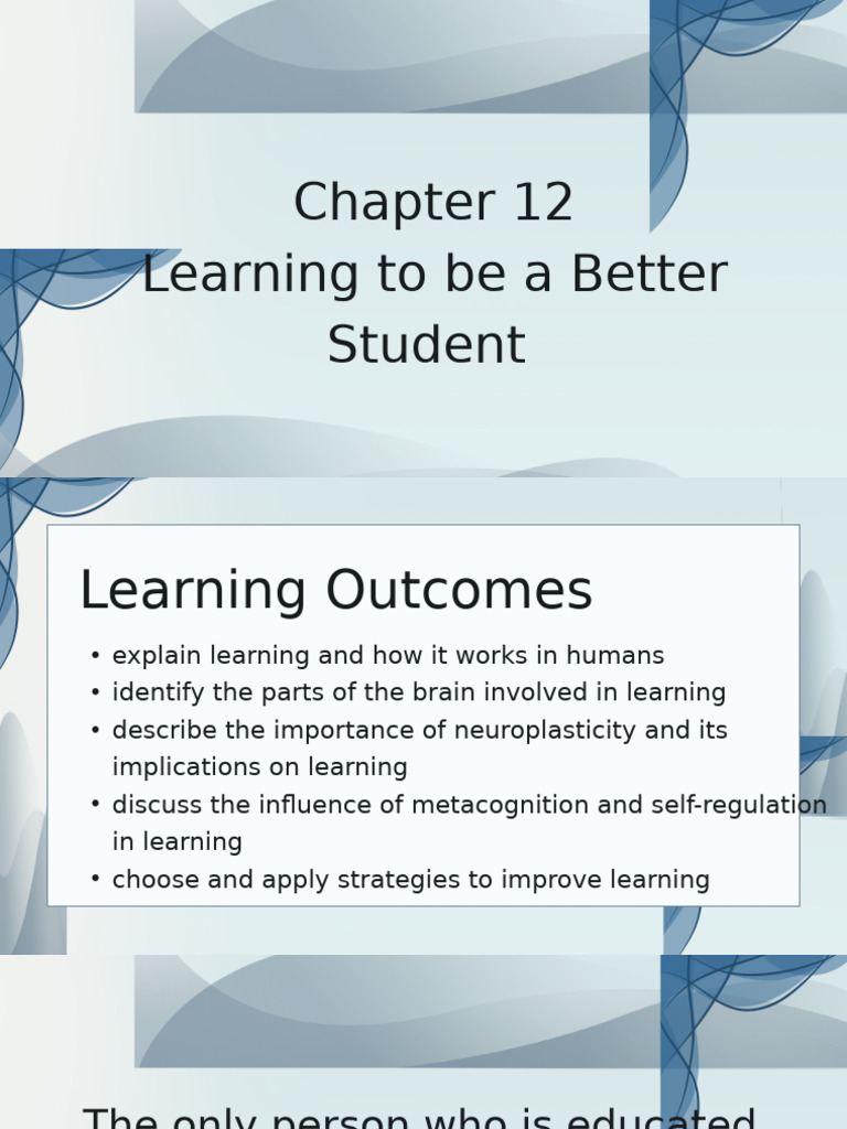 Enhancing Learning Through Metacognition | PDF | Metacognition | Learning