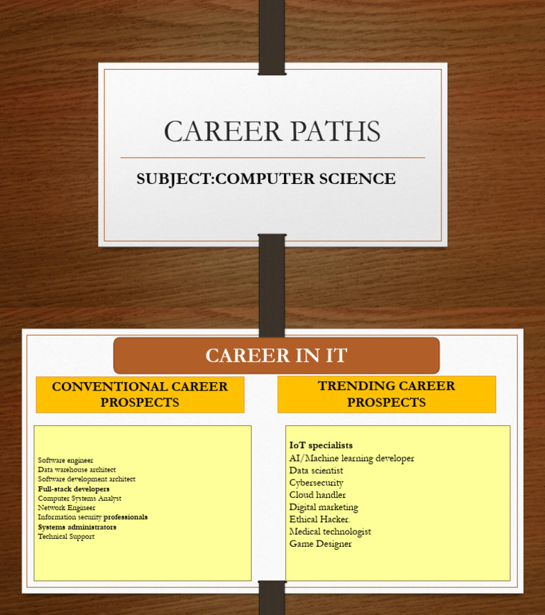 Computer Science Career Paths Guide | PDF