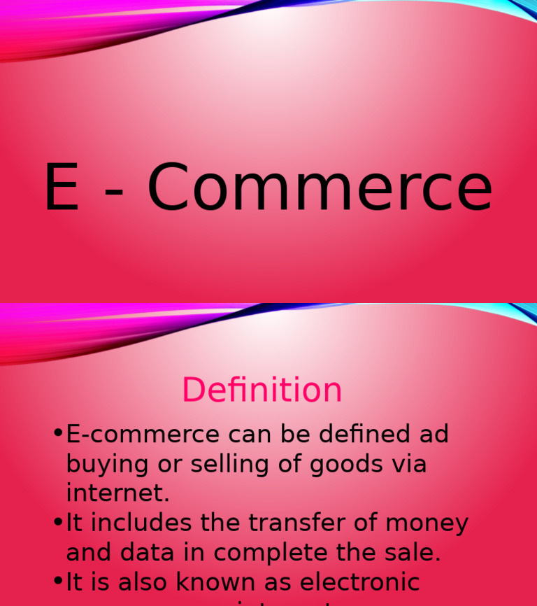 Understanding E-Commerce Basics | PDF