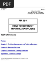 Download fm 25-4 how to conduct training exercises by Jared A Lang SN9650097 doc pdf