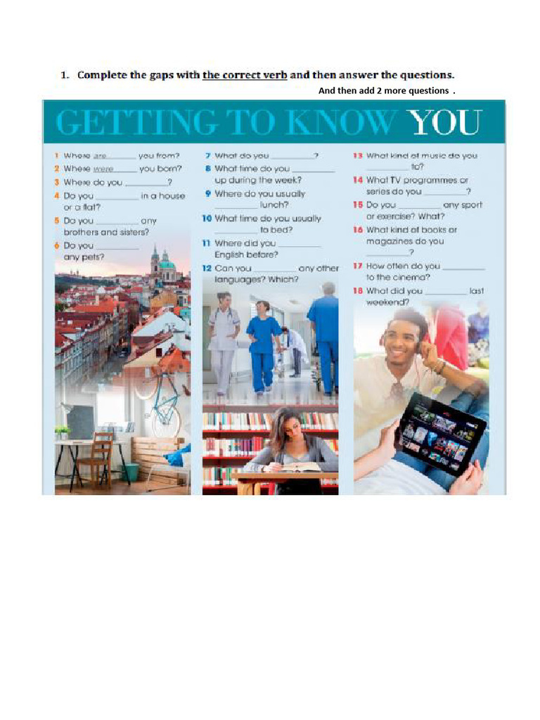 Getting To Know You | PDF