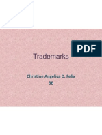 Trademarks: Christine Angelica D. Felix 3E