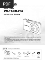 VG-110/D-700 VG-110/D-700: Instruction Manual