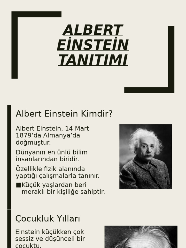 Albert Einstein | PDF