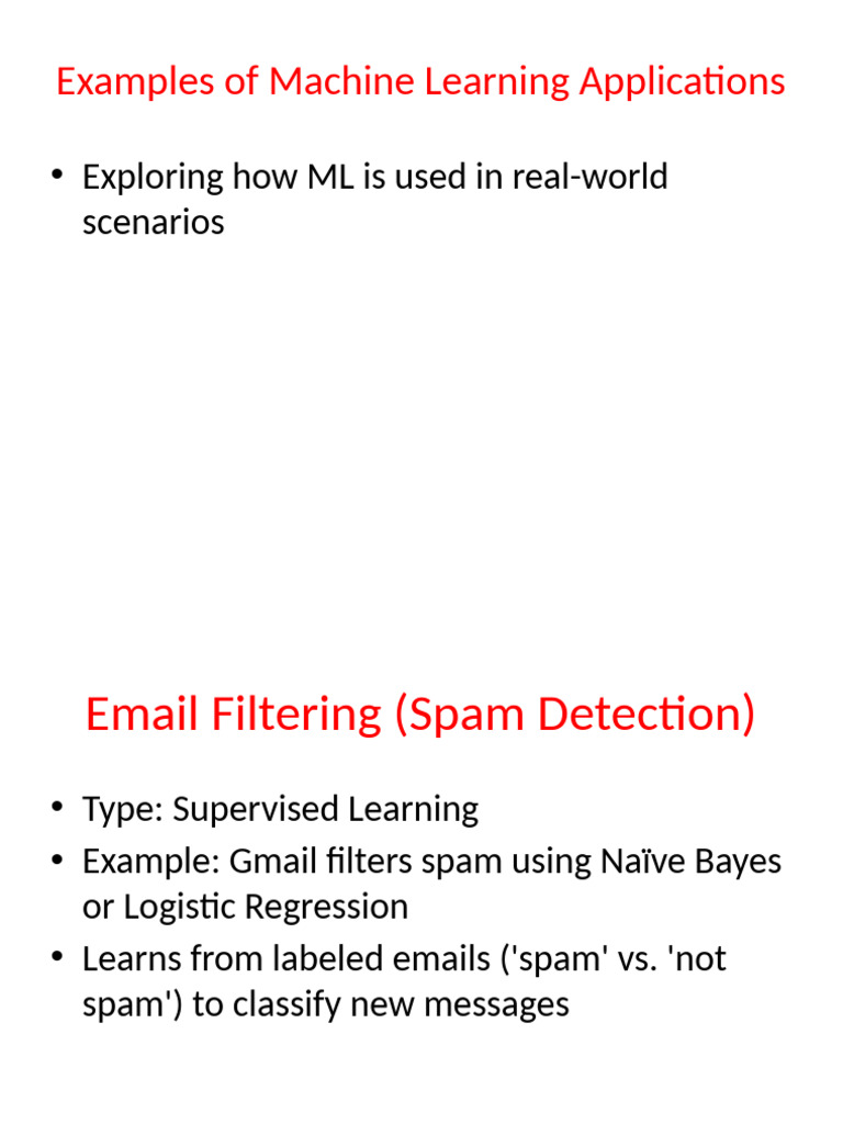 Real-World Machine Learning Applications | PDF