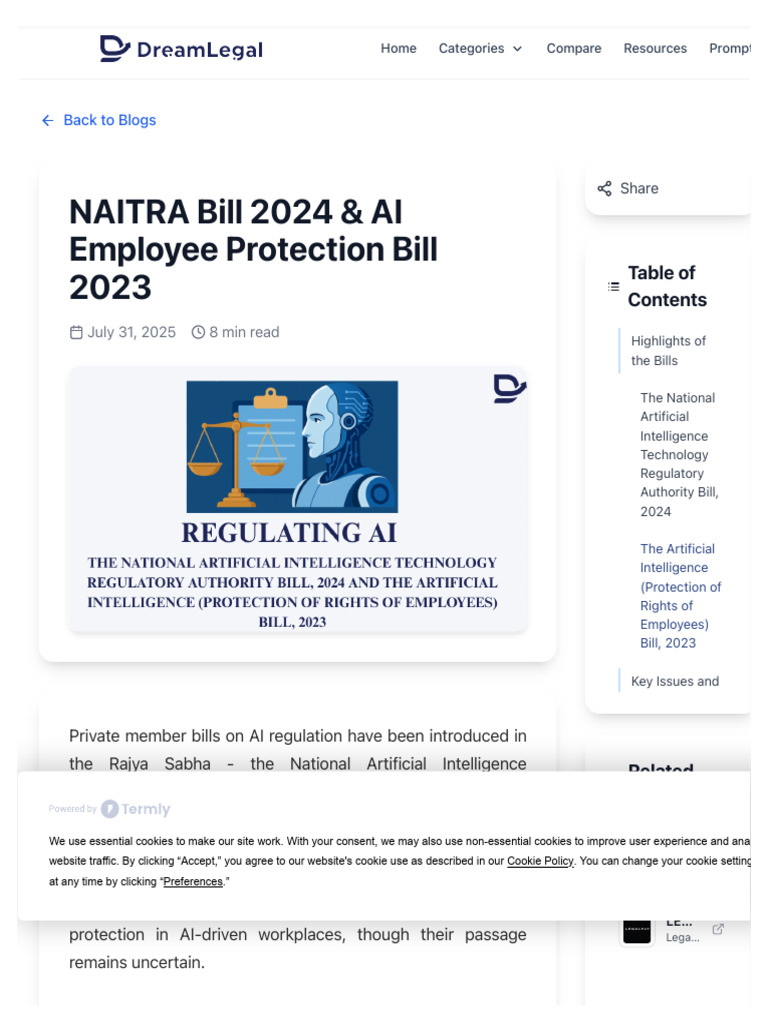 India’s AI Regulation Bills 2024-2023 | PDF | Artificial Intelligence ...