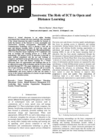 Download The Virtual Classroom The Role of ICT in Open and Distance Learning by ijccet SN96504802 doc pdf