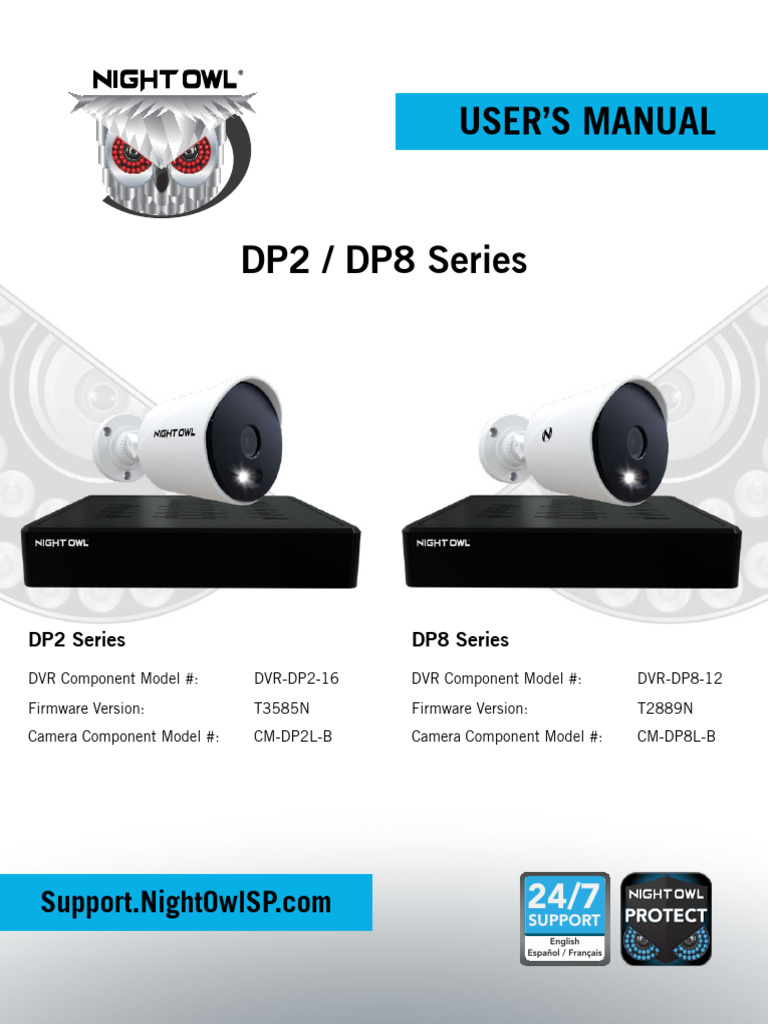 DP2 & DP8 Series Manual | PDF | Hard Disk Drive | Digital Video Recorder