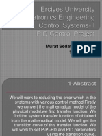 PID Control PowerPoint Sunum