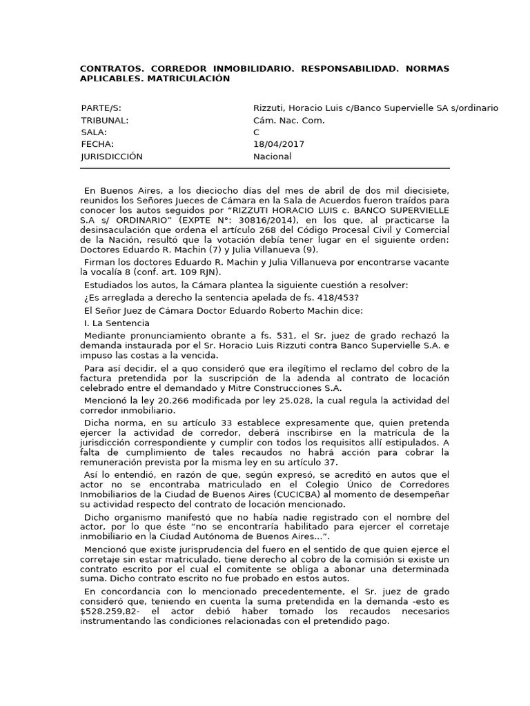 Fallo 3 | PDF | Sentencia (ley) | Caso de ley