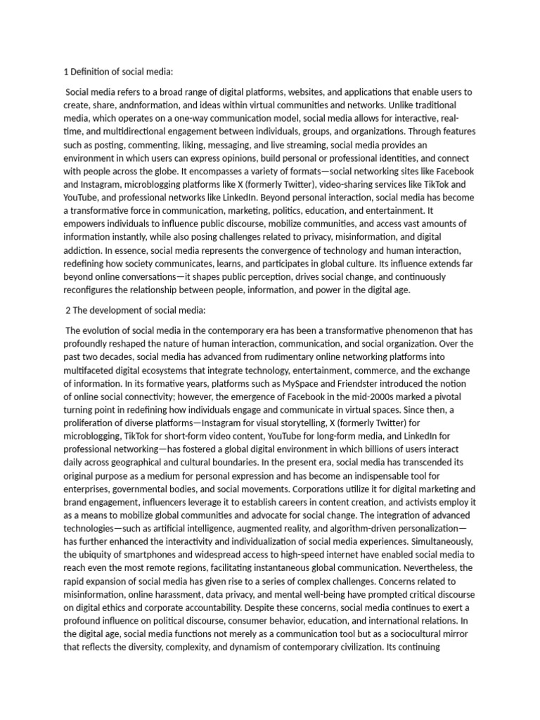 123 | PDF | Social Media | Popular Culture & Media Studies