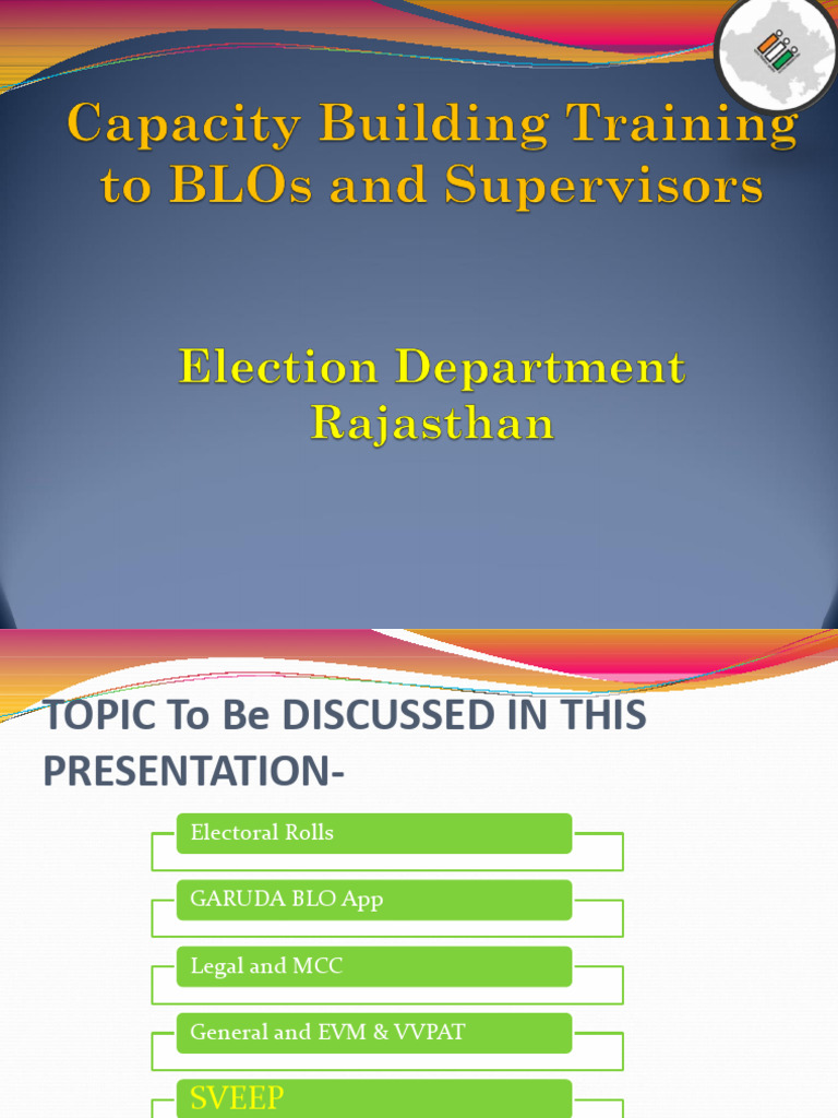 Blo Training (Sveep) | PDF