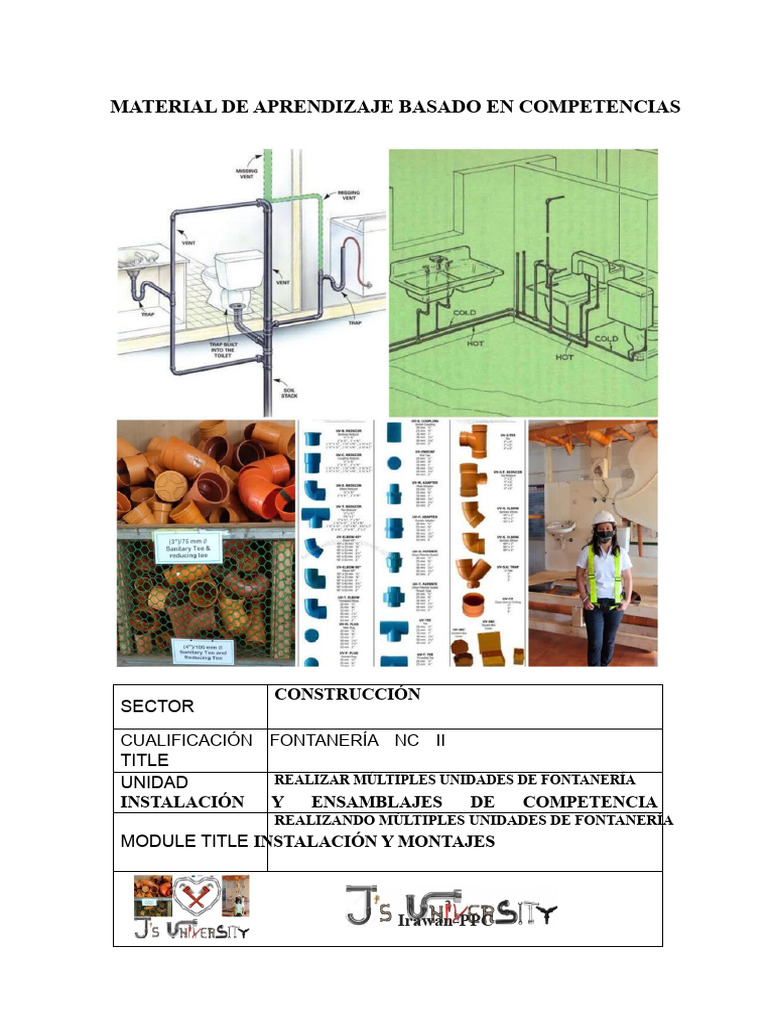 1 CBLM (Ok) | PDF | Plomería | Tap (Válvula)