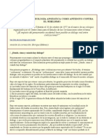 Teología apofática como antídoto contra el nihilismo