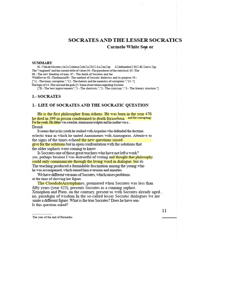 Understanding Socrates and His Legacy | PDF