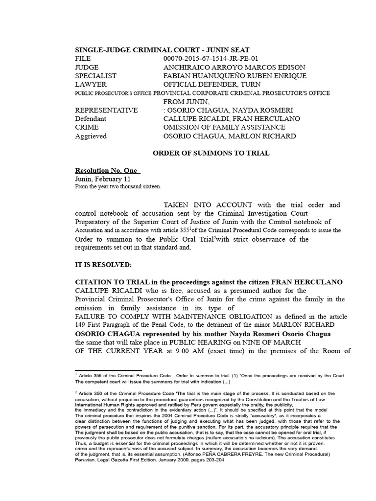 ORDER OF TRIAL | PDF | Criminal Procedure In South Africa | Prosecutor