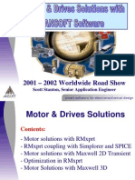 Motors and Drives Solutions With Ansoft Software