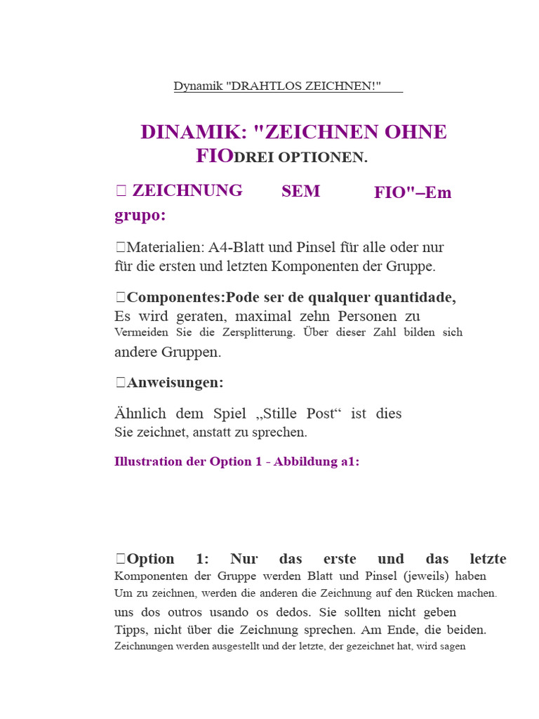 Dynamik Zeichnen | PDF