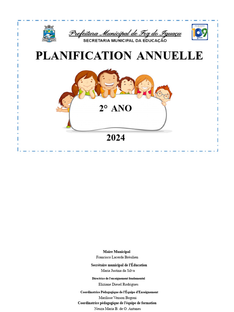 Planification P dagogique 2e Ann e 2024 PDF Syllabe Discours