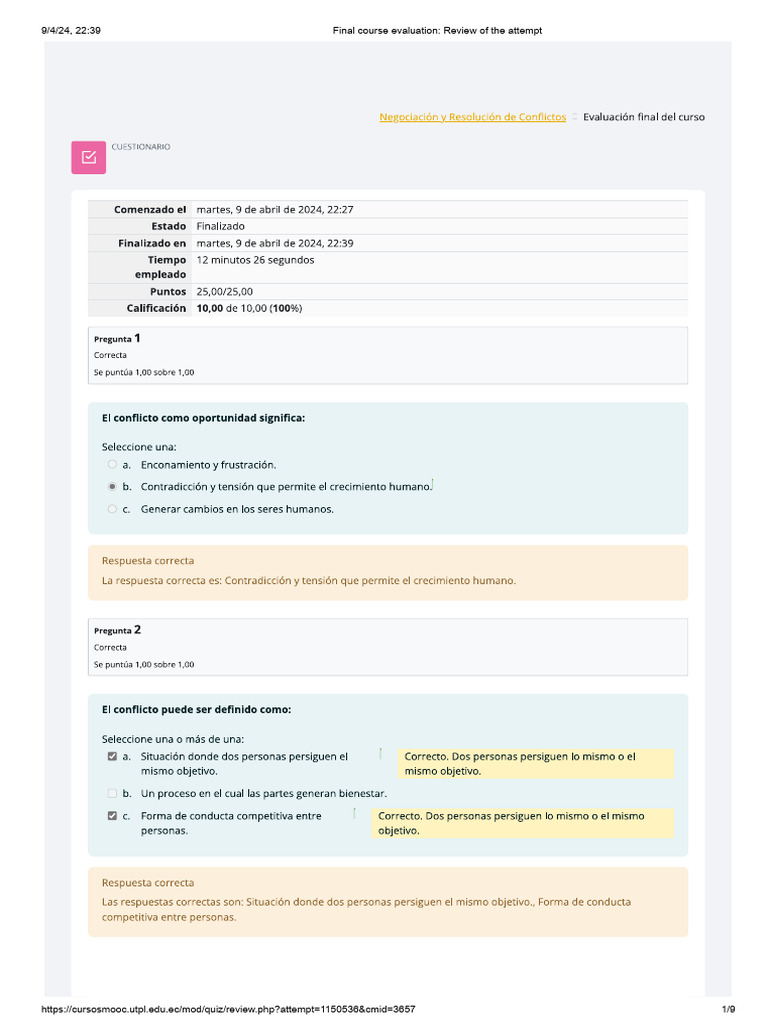Final Course Evaluation Review | PDF | Evaluation | Evaluation Methods