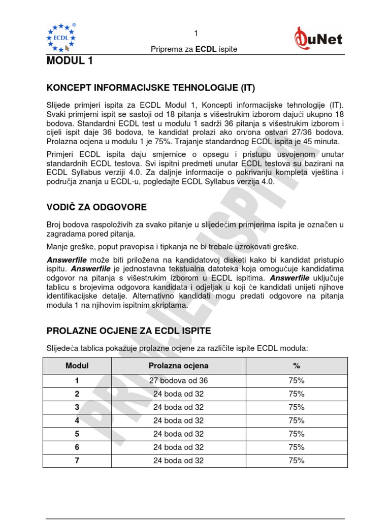 Test M1 | PDF