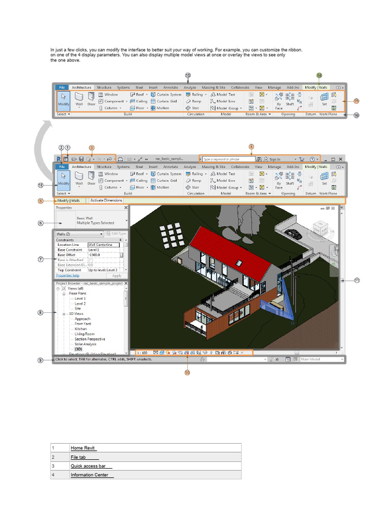 Customize Revit Interface Settings | PDF | Window (Computing ...