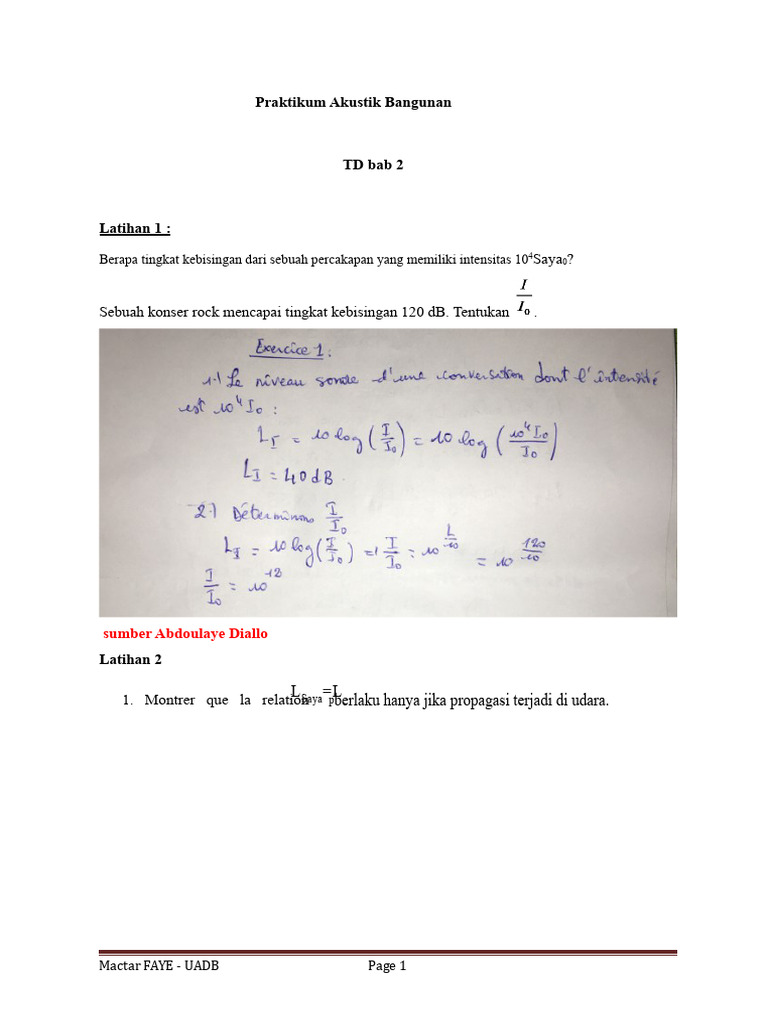 TD bab 2 yang telah diperbaiki DIT 1 HARI | PDF