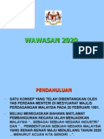 Wawasan 2020 Versi 1