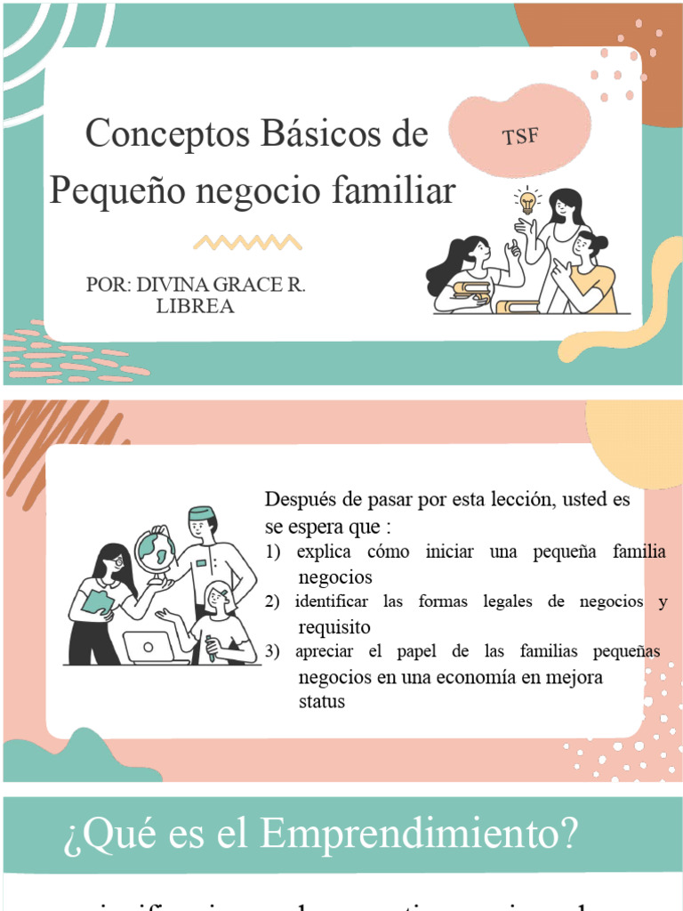 OrgMan - Conceptos Básicos de Pequeñas Empresas Familiares | PDF ...