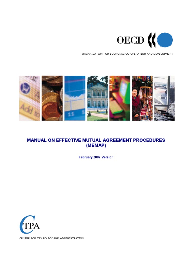 OECD Manual on Mutual Agreement Procedures | PDF | Double Taxation ...