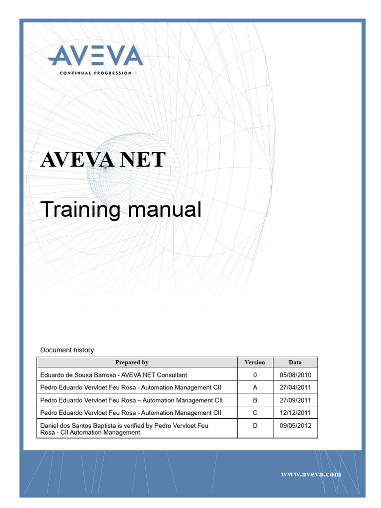 AVEVA NET Training Manual Guide | PDF | Information | Information Science
