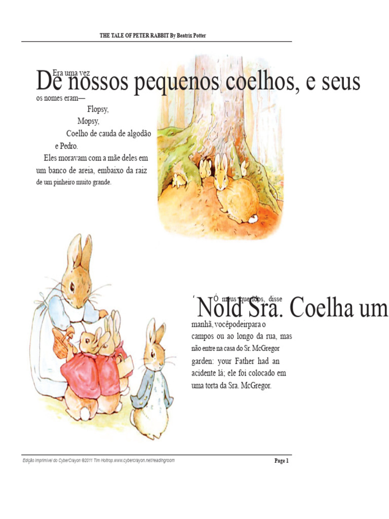 BP PeterRabbit 01 | PDF
