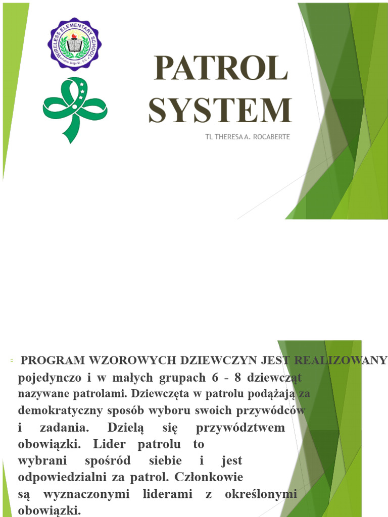 System Patrolny GSP | PDF