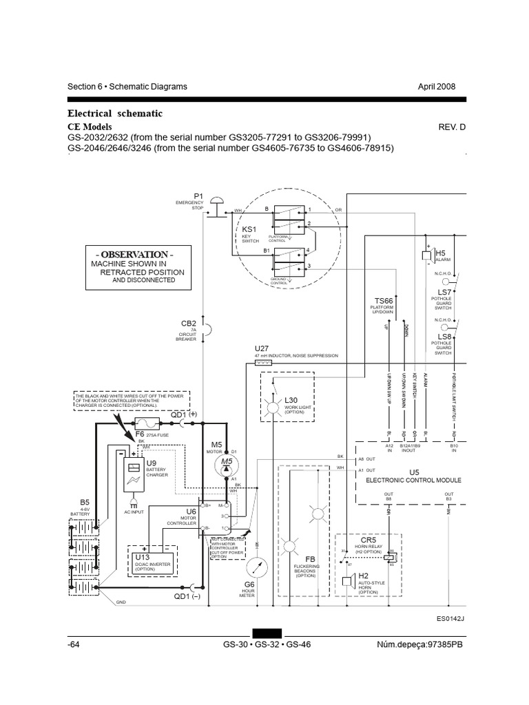 GS_-_Electrical_Diagram | PDF | Switch | Electronics