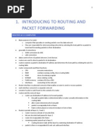 01.introducing To Routing and Packet Forwarding