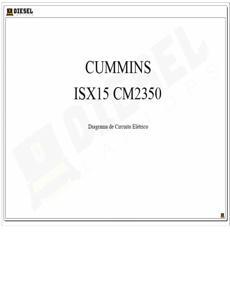 Cummins - ISX15 CM2350 (2013-17) | PDF | Motores | Motor de Combustão ...