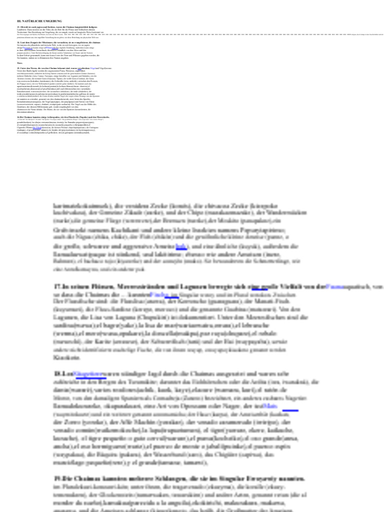 Die Chaimas | PDF