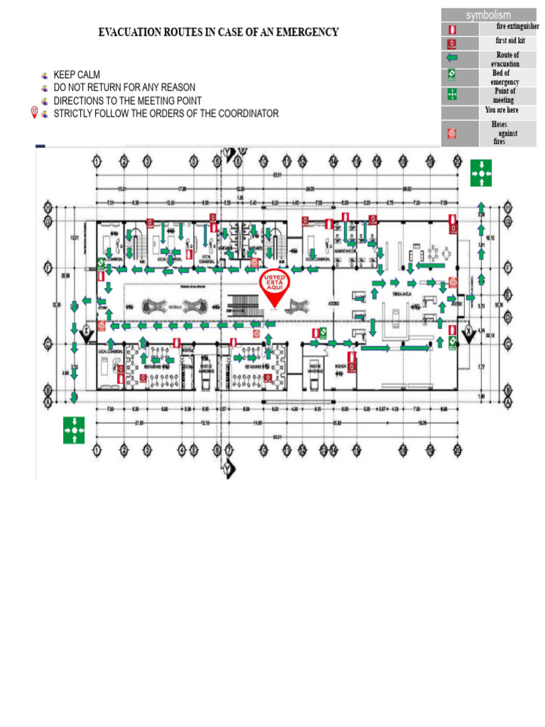 evacuation route plan | PDF