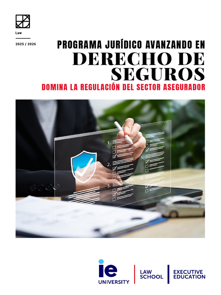 Programa Avanzado en Derecho de Seguros | PDF | Seguro | Reaseguro