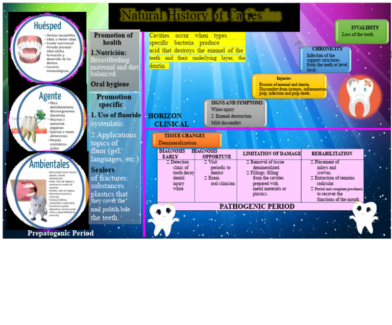 Natural History of Caries | PDF | Human Tooth | Tooth Enamel