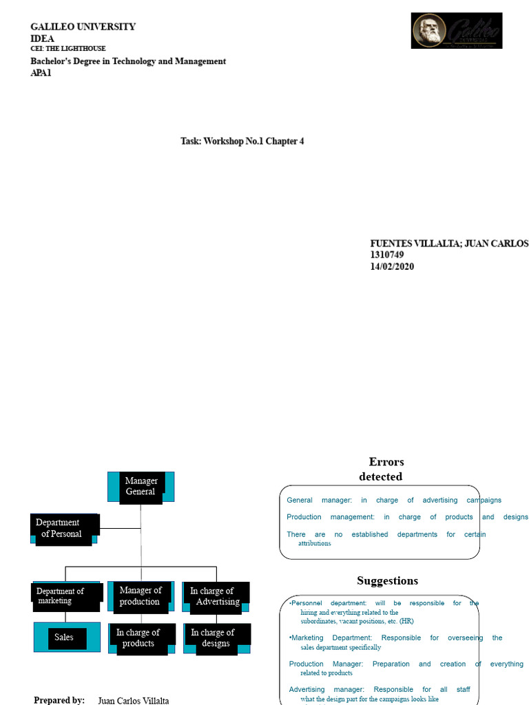 Workshop No. 1 Chapter 4 APA | PDF