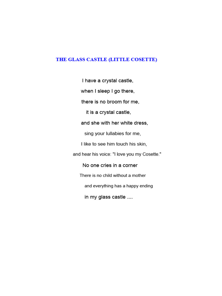 Song GirlsThe Glass Castle PDF