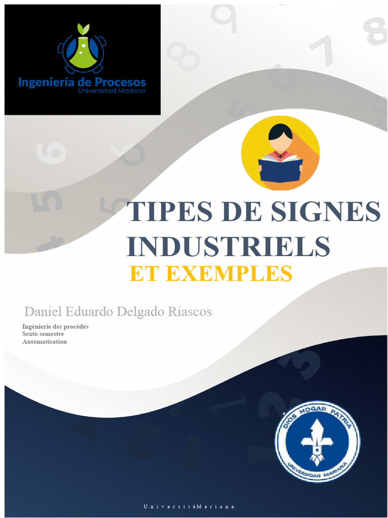 Types of Signals in an Industrial Process and Examples Daniel Delgado ...