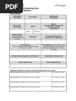 Pre Assignment Screening Form-Contingent Worker-Feb 2012