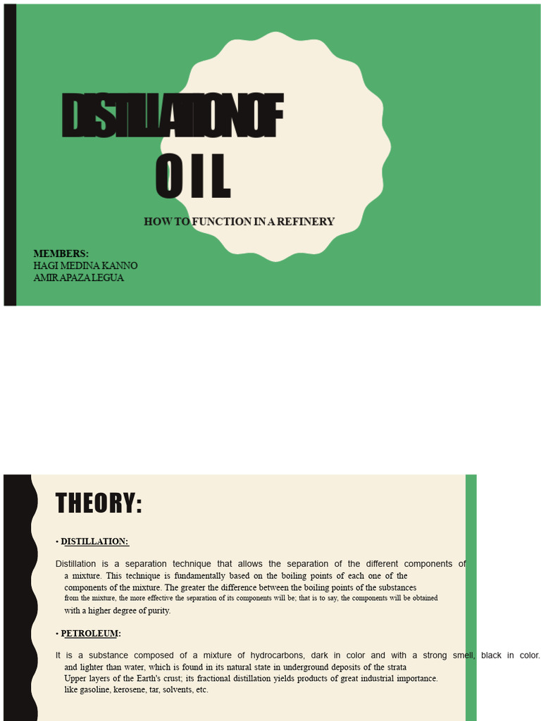 Distillation Of Petroleum Pdf Distillation Petroleum