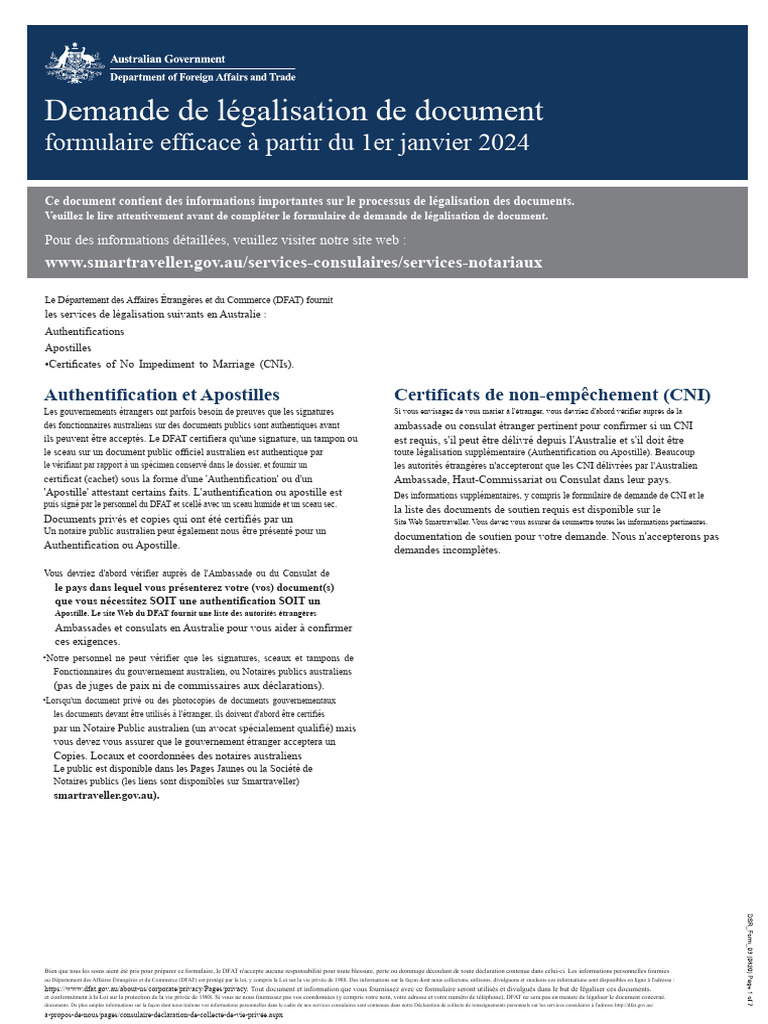 Légalisation de documents en Australie 2024 | PDF | MasterCard | Visa Inc.