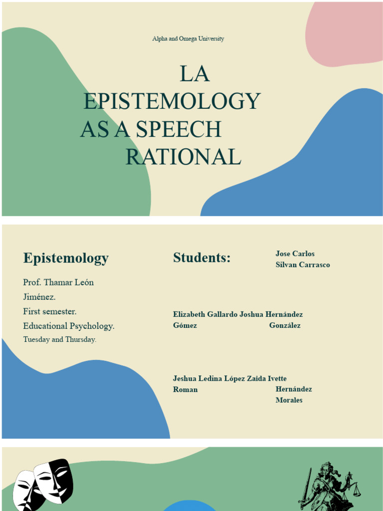Understanding Epistemology and Rhetoric | PDF | Logos | Truth