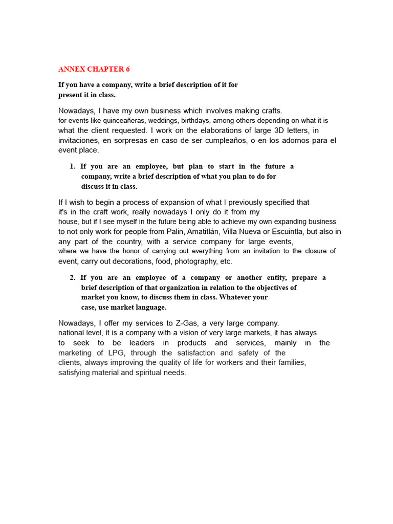 Annex 6 - Marketing for Micro, Small and Medium Enterprises.docx | PDF