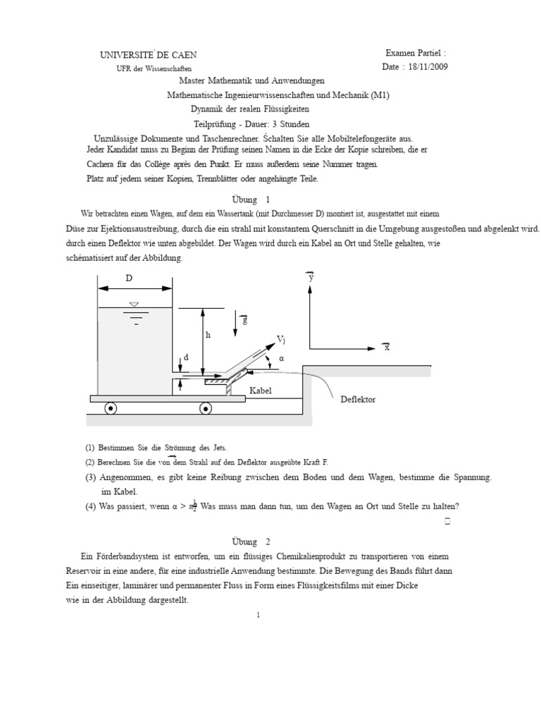 TD Dynamik Der Realen Flüssigkeiten | PDF