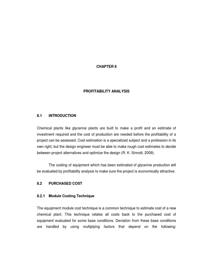 Chapter 8 Costing PDF | PDF | Net Present Value | Depreciation